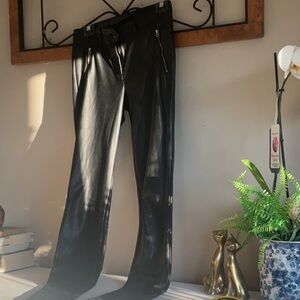 Wilfred Black Textured Pants